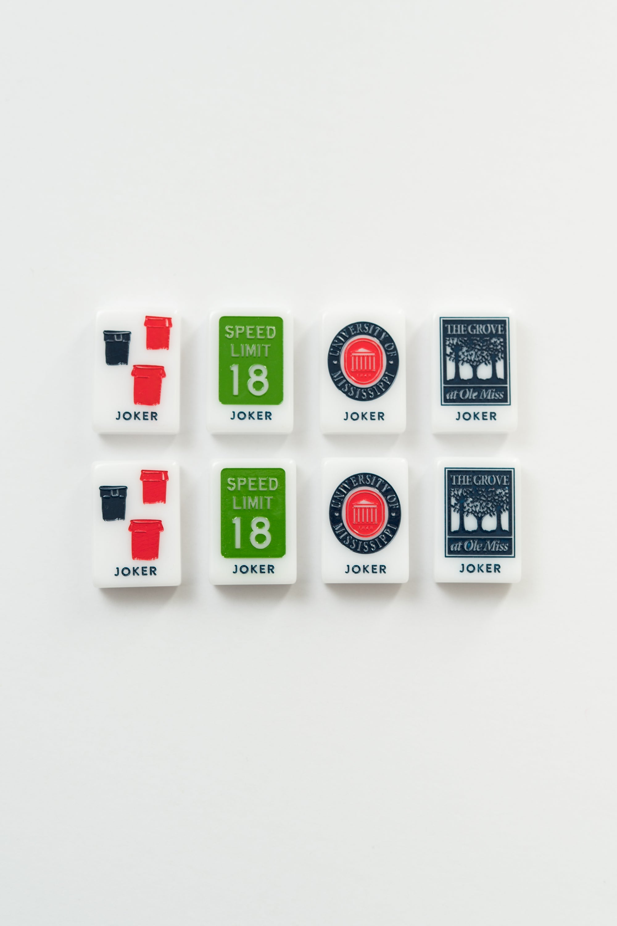 Ole Miss® - University of Mississippi® Mahjong Tiles