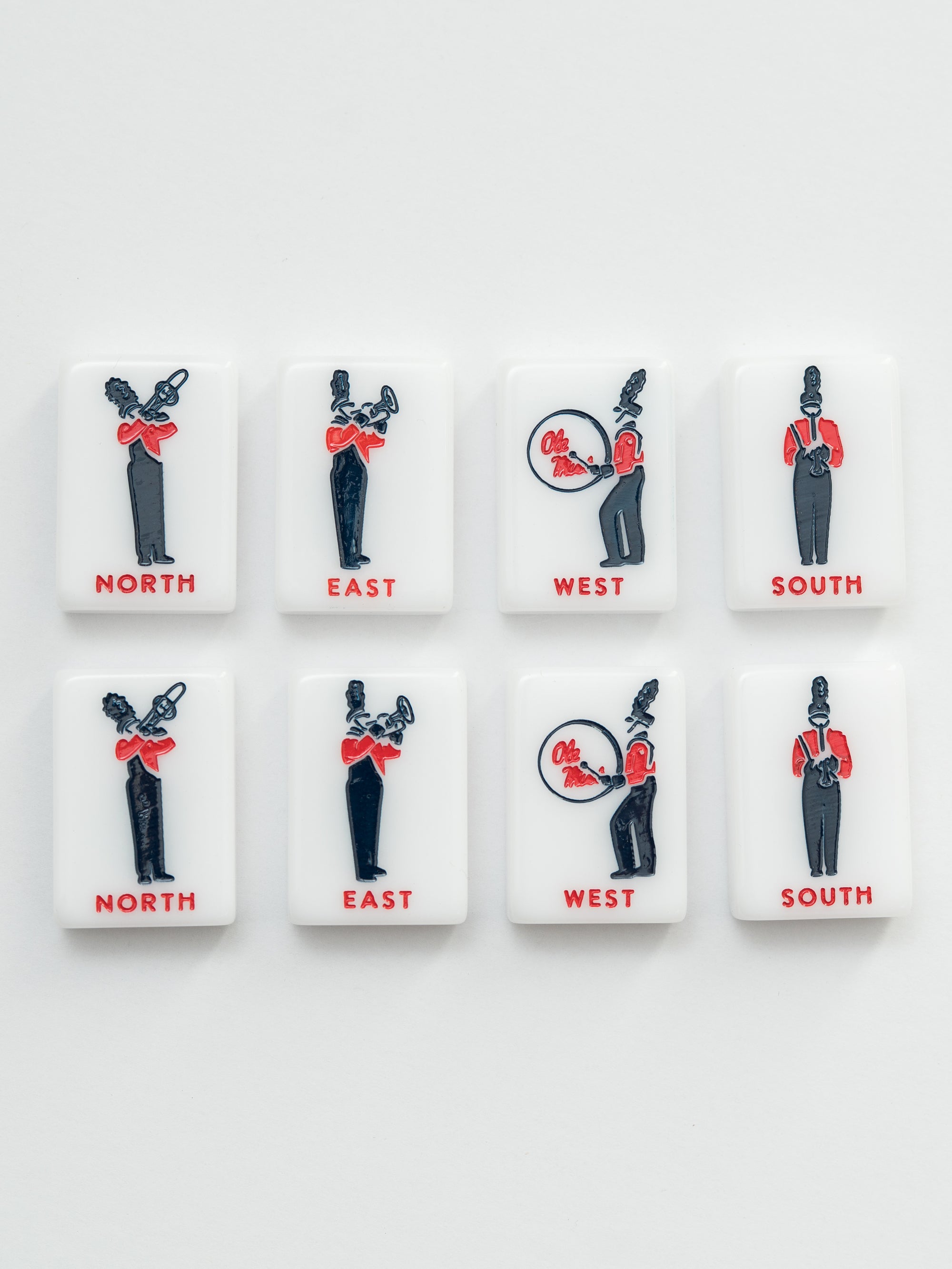 Ole Miss® - University of Mississippi® Mahjong Tiles