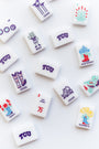 TCU® - Texas Christian University® Mahjong Tiles