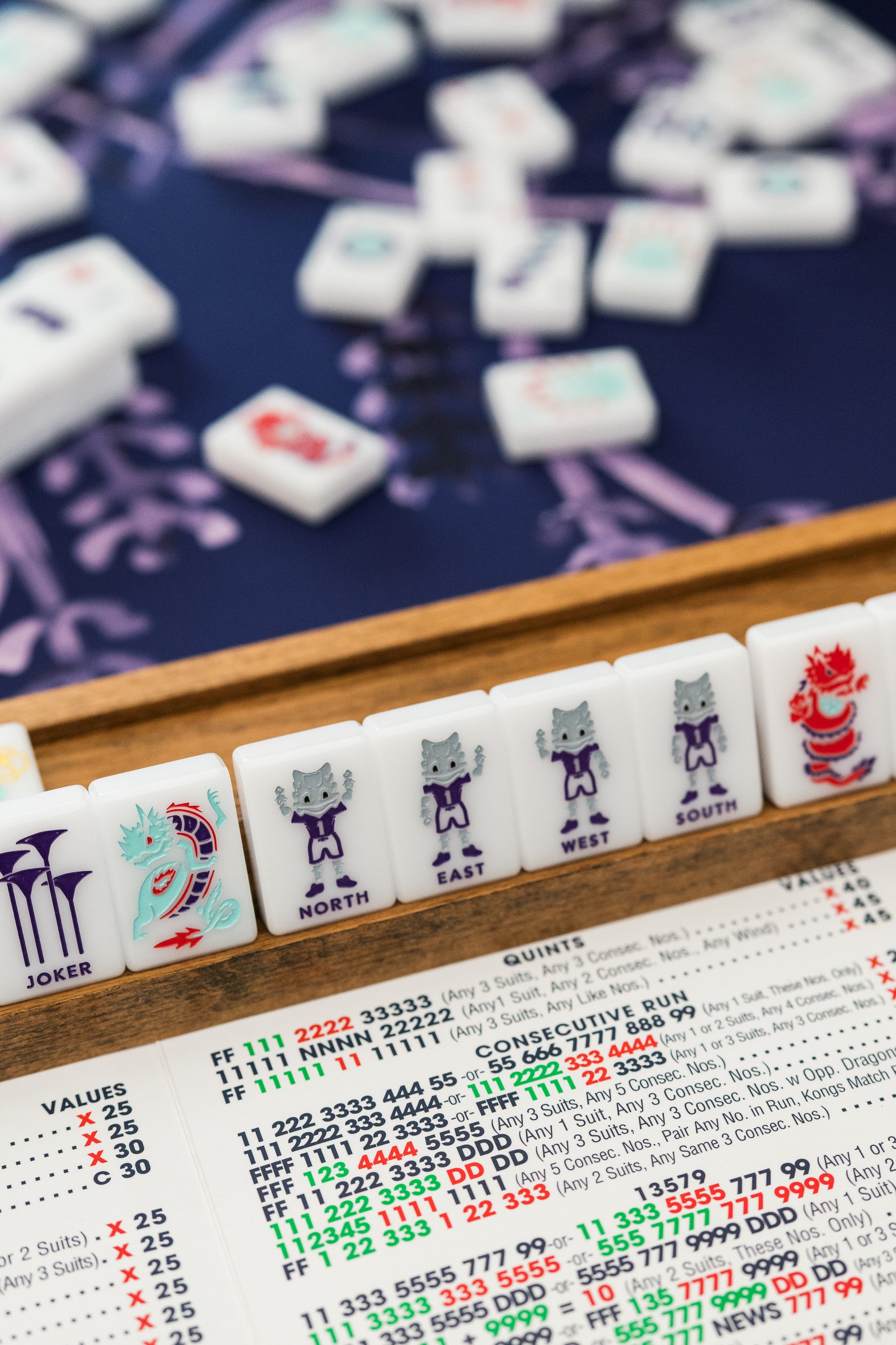 TCU® - Texas Christian University® Mahjong Tiles