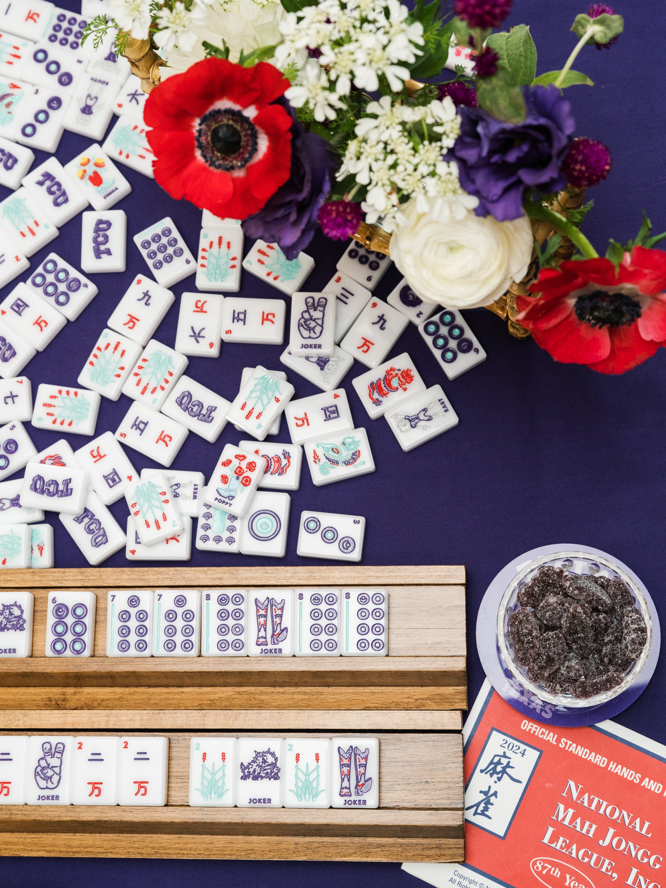 TCU Mahjong Tiles | West Wind Mahjong